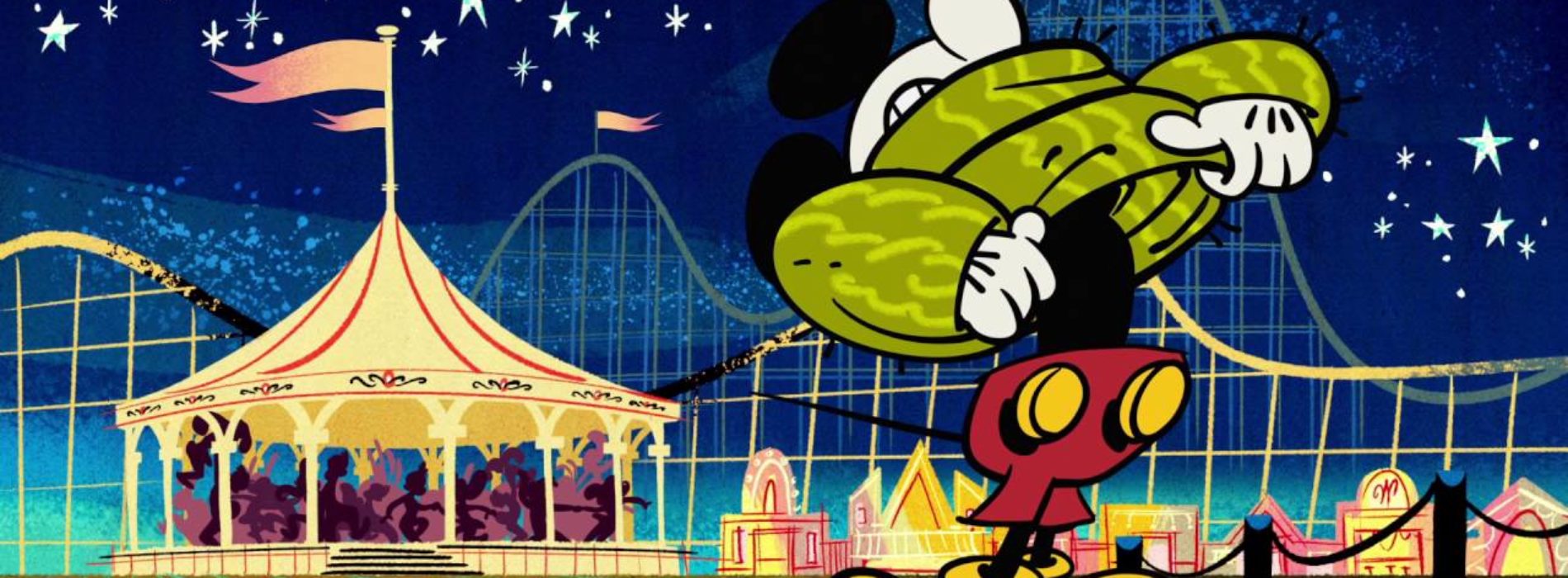 Mickey Mouse in Pulovere de Cuplu